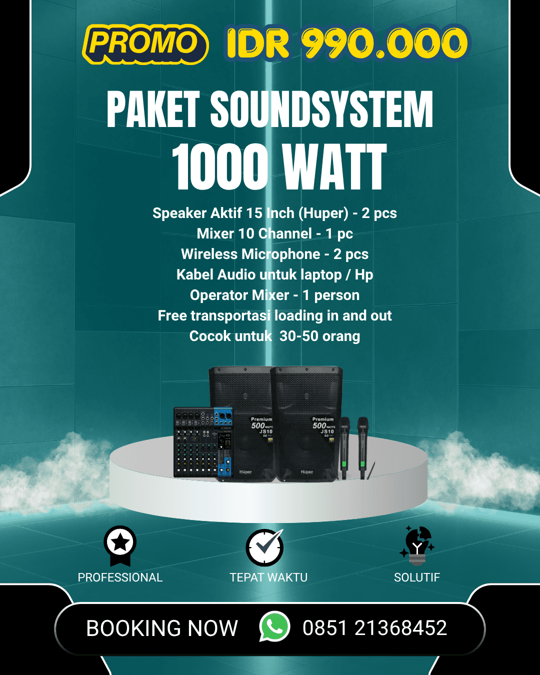 Sewa Sound System 1000 WATT