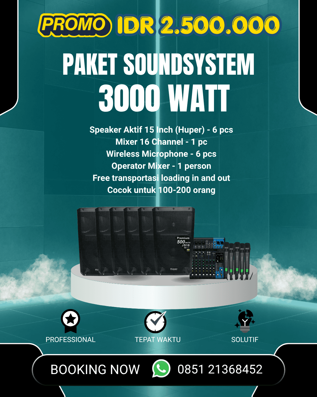 Sewa Sound System 3000 WATT